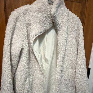 Size XS - Women's White Teddy Jacket